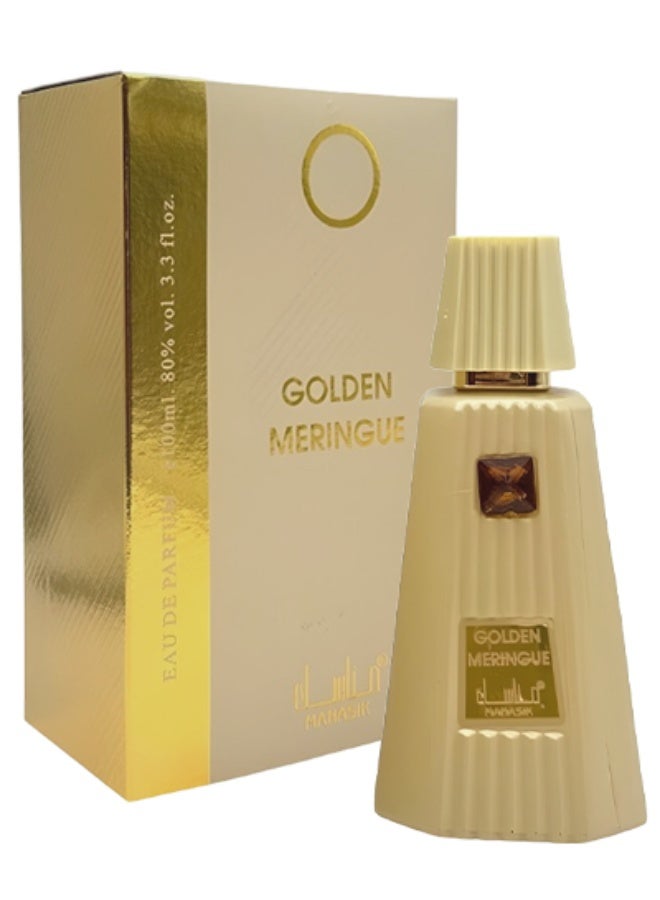 MANASIK 6 Pieces Golden Meringue Perfume For Unisex 100ml EDP - Image 2